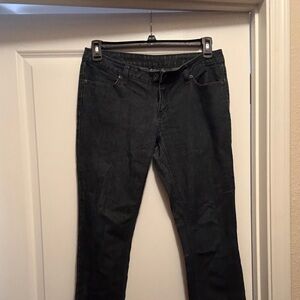 Gloria Vanderbilt Black Straight Leg Jeans